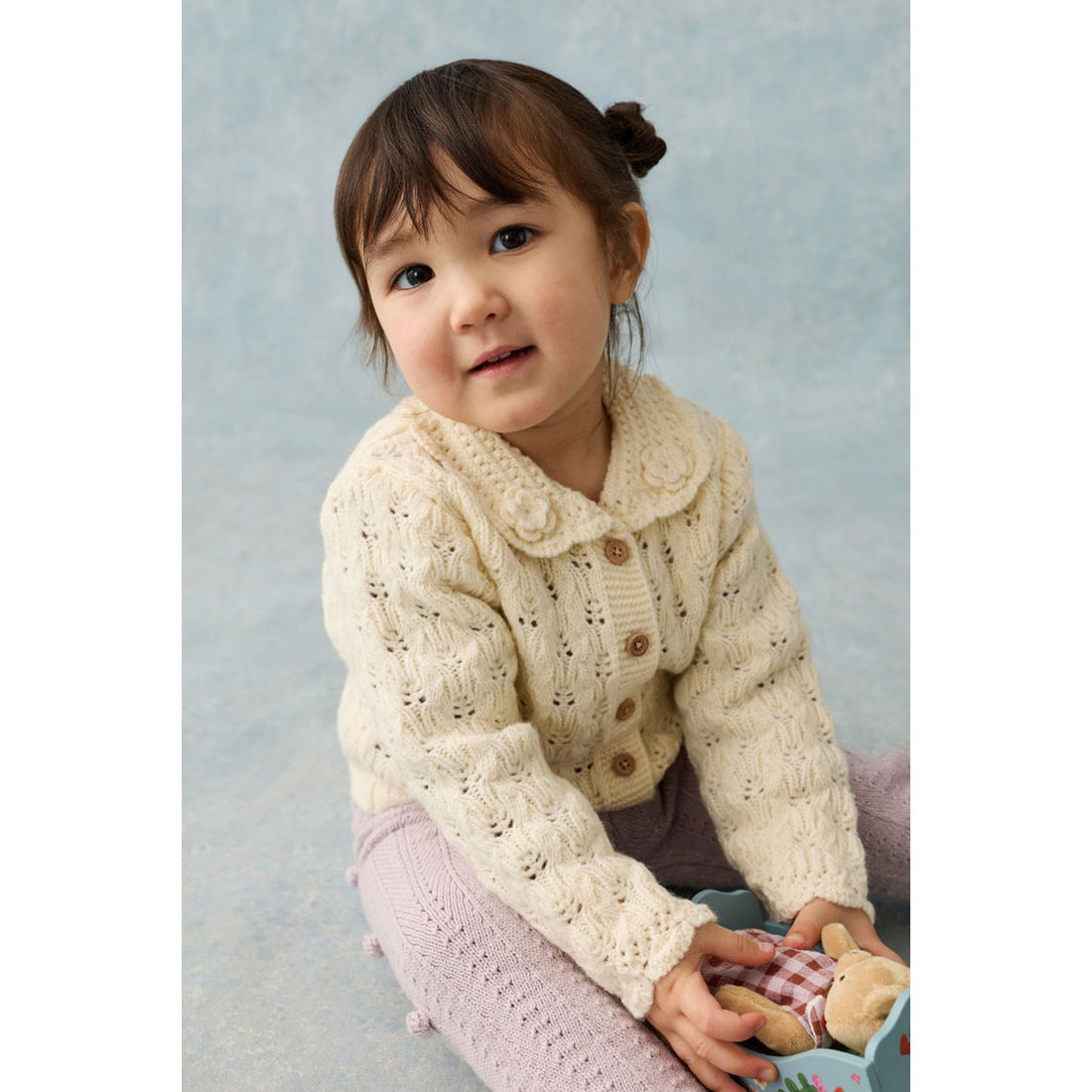 Louise Misha Cream Nouchkana Cardigan