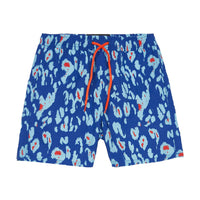 Finger In The Nose Big Blue Leopard Surf Freeboy Bermuda