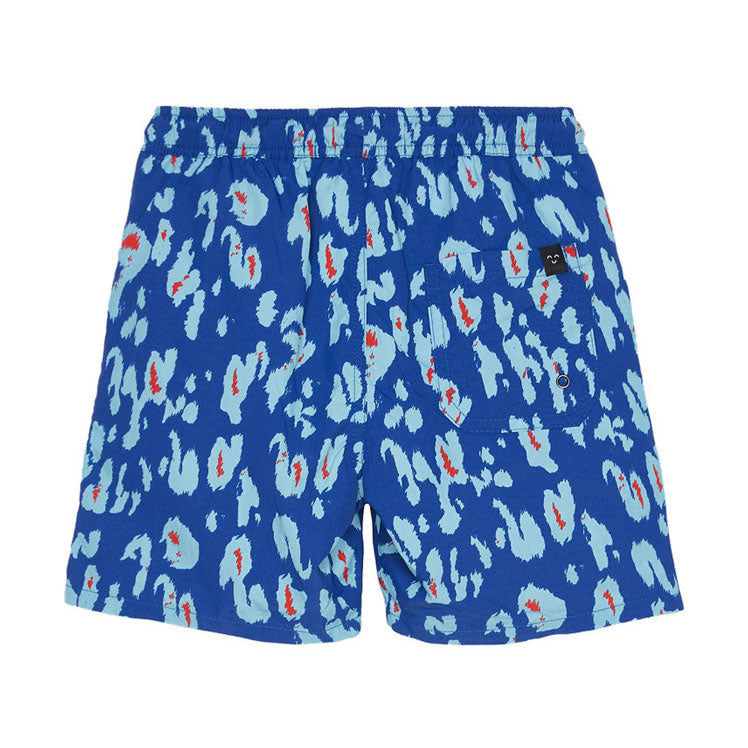 Finger In The Nose Big Blue Leopard Surf Freeboy Bermuda
