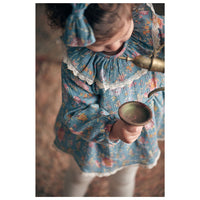 Louise Misha Blue Rosa Damascena India Romper