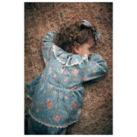 Louise Misha Blue Rosa Damascena India Romper