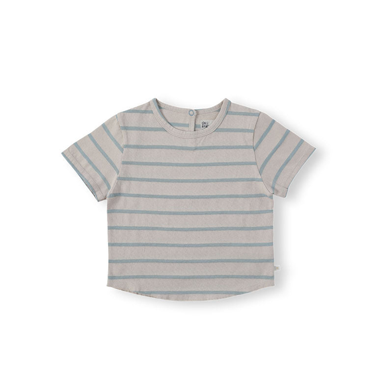 Bene Bene Lighy Blue Benie Stripe Tee