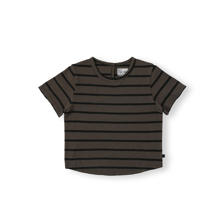 Bene Bene Khaki Benie Stripe Tee
