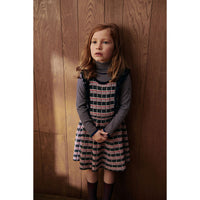 FUB Ecru/Pond Blue/Clay Rollneck Pullover