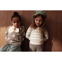 FUB Hazel Melange/Ecru Acorn Sweater