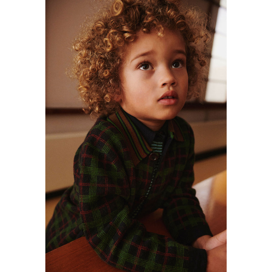 FUB Dark Navy Felted Jacket
