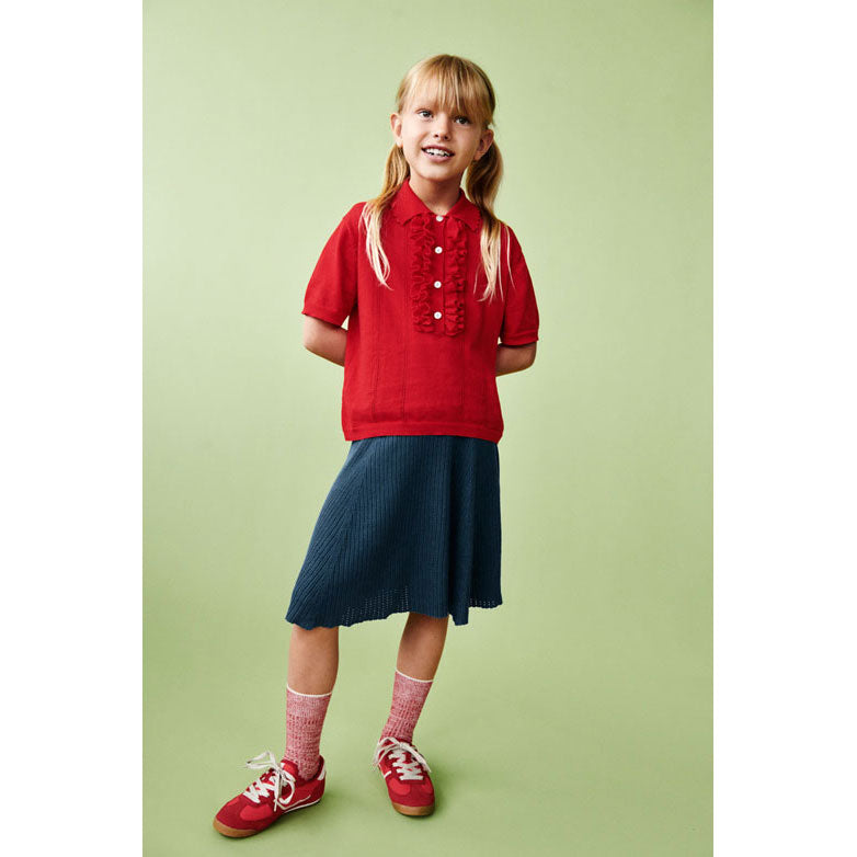 FUB Ocean Pointelle Skirt