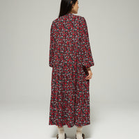 Les Coyotes De Paris Winter Flowerfields Maxi Dress