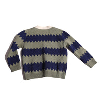 Tia Cibani Sage Mix Mountain Peaks Cardigan
