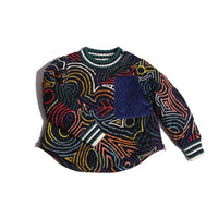 Tia Cibani Rainbow Mountain Peaks  Sweatshirt
