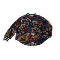 Tia Cibani Rainbow Mountain Peaks  Sweatshirt