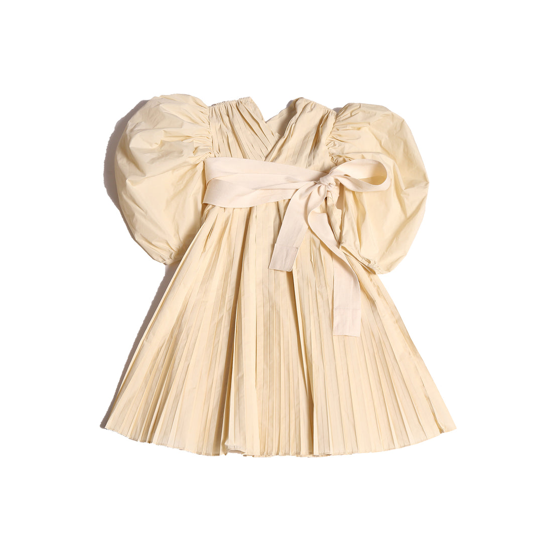 Tia Cibani Opal Cornucopia Pleated Wrap Frock