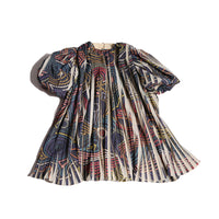 Tia Cibani Opal Mix Harriet Pleated Frock