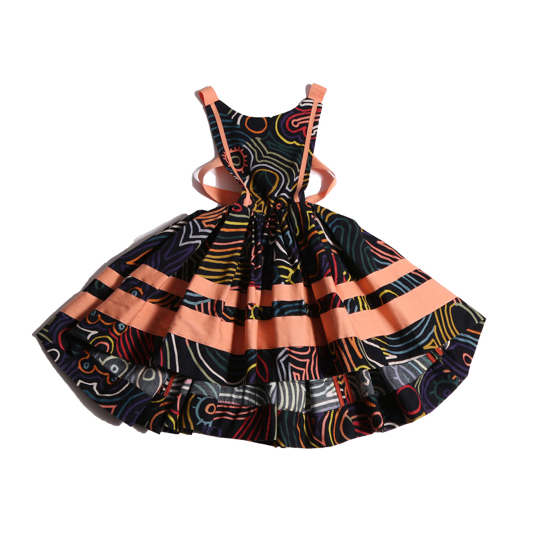 Tia Cibani Rainbow Ivy Jalisco Apron Frock