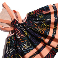 Tia Cibani Rainbow Ivy Jalisco Apron Frock