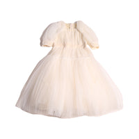 Tia Cibani Opal Cornucopia Tiered Tulle Maxi