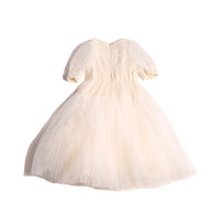 Tia Cibani Opal Cornucopia Tiered Tulle Maxi