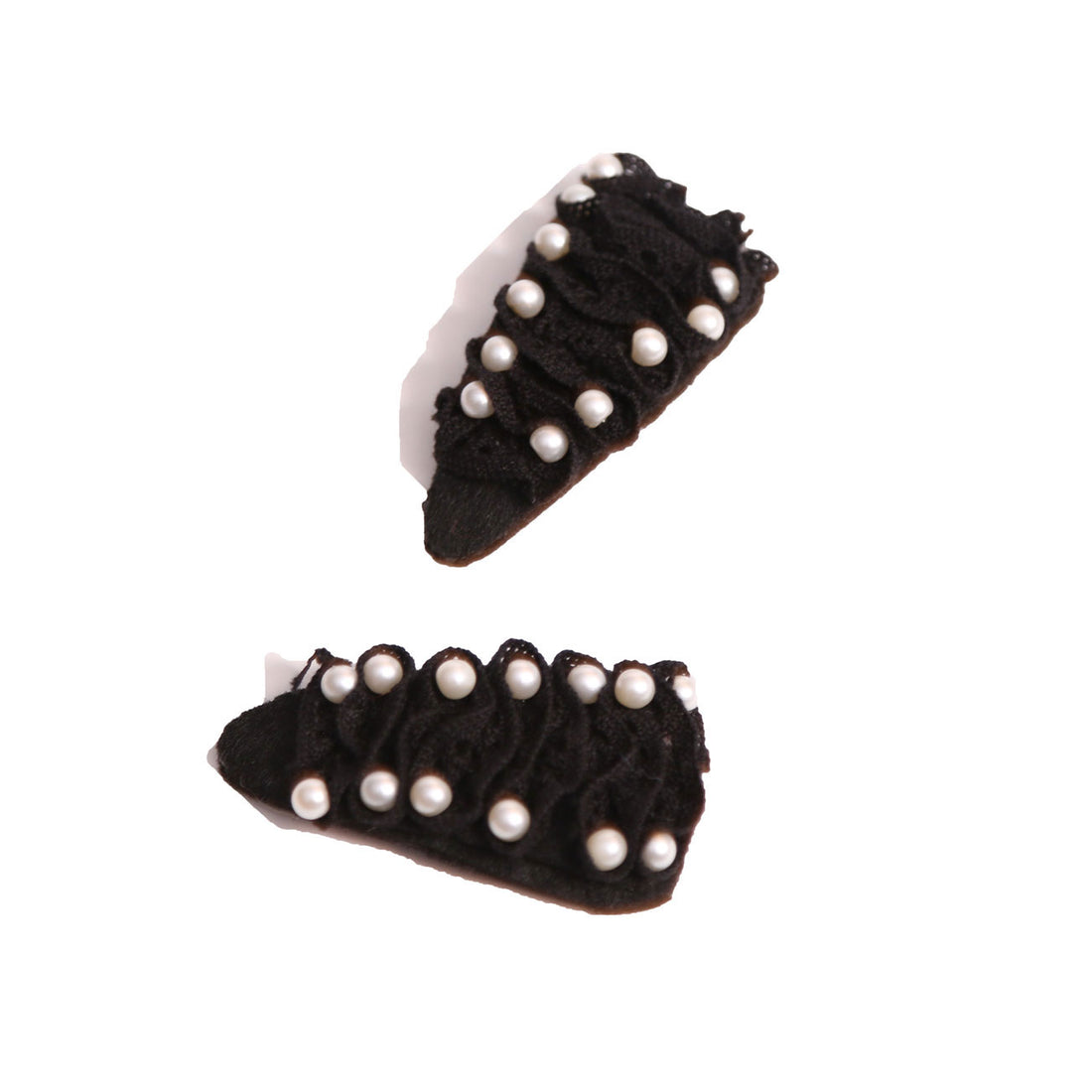Tia Cibani Kohl Scrolled Lace Gael Hair Clips