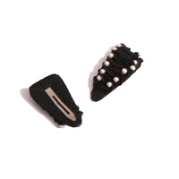 Tia Cibani Kohl Scrolled Lace Gael Hair Clips