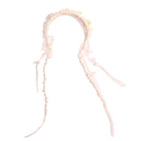 Tia Cibani Opal Beaded Tassel Brittany Crown