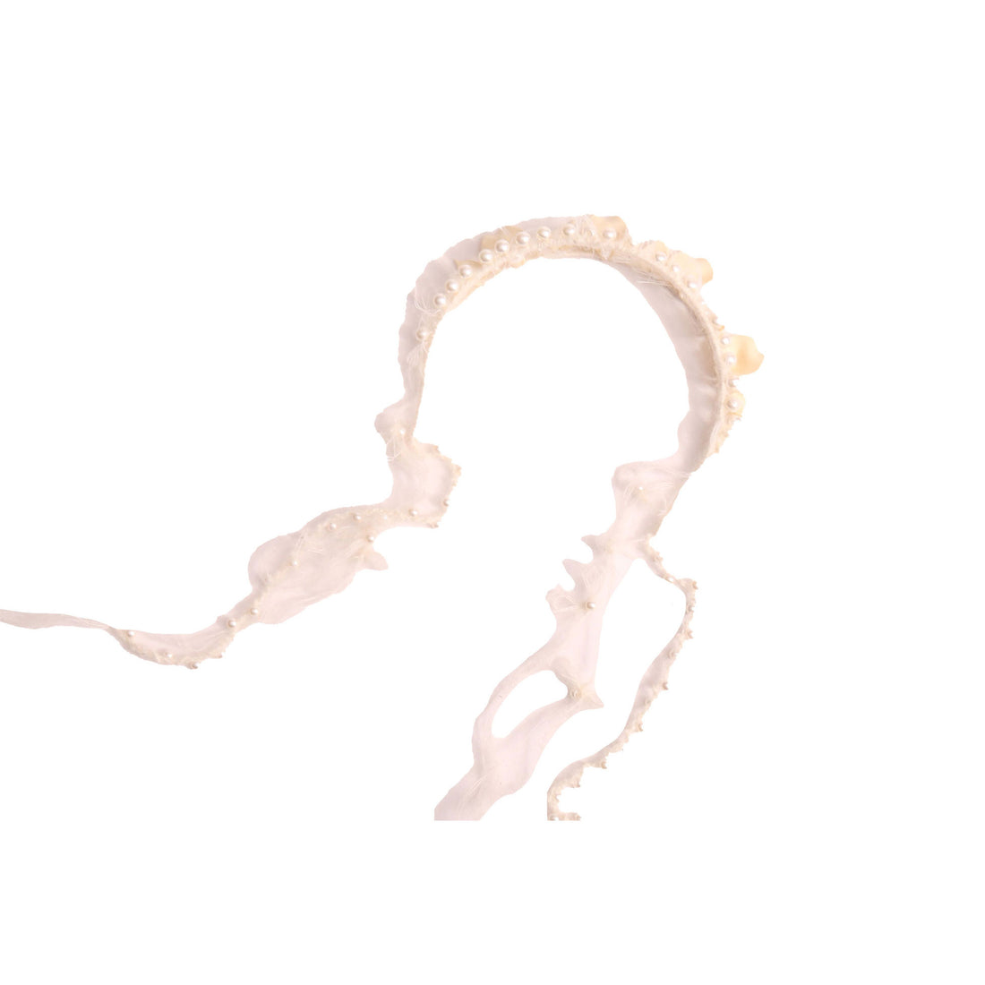 Tia Cibani Opal Beaded Tassel Brittany Crown