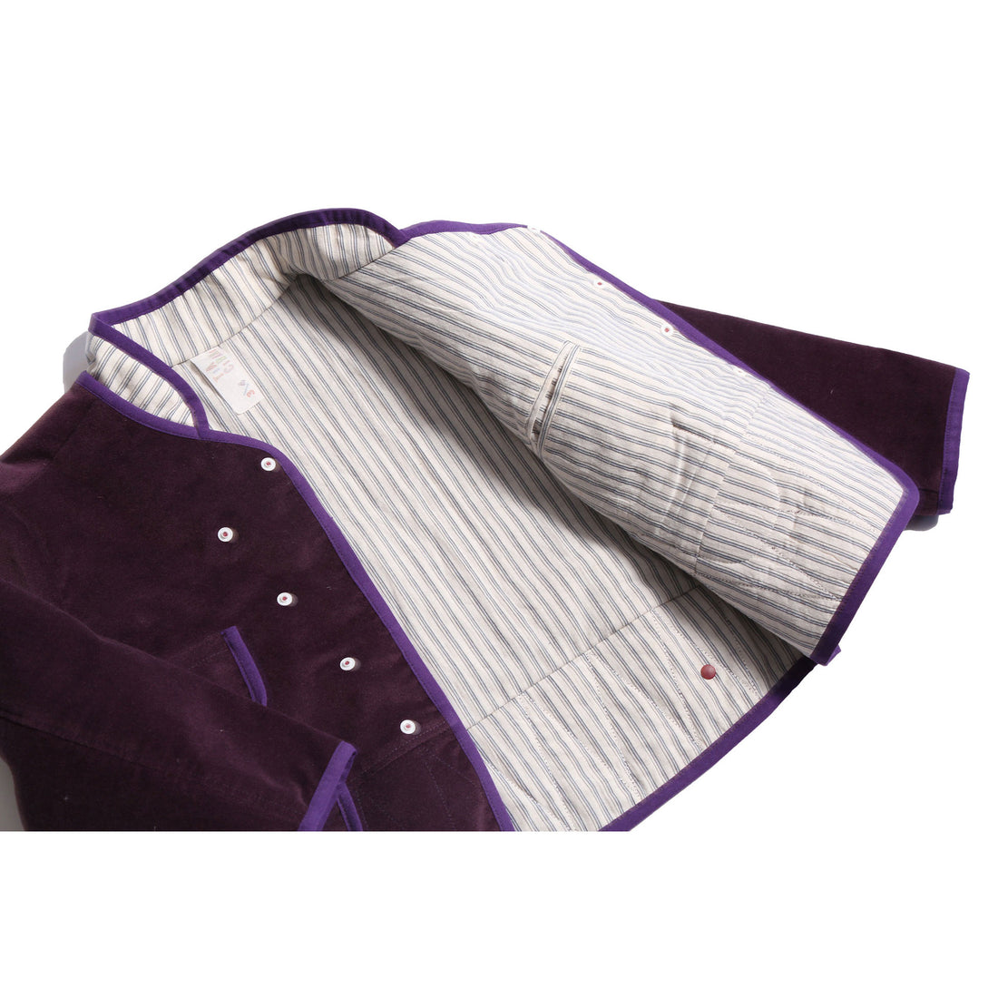 Tia Cibani Prune Mix Malok Patchwork Jacket