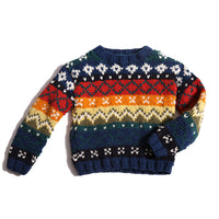 Tia Cibani Breton Mix Fair Isle Sweater