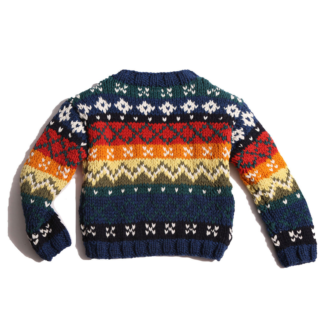 Tia Cibani Breton Mix Fair Isle Sweater