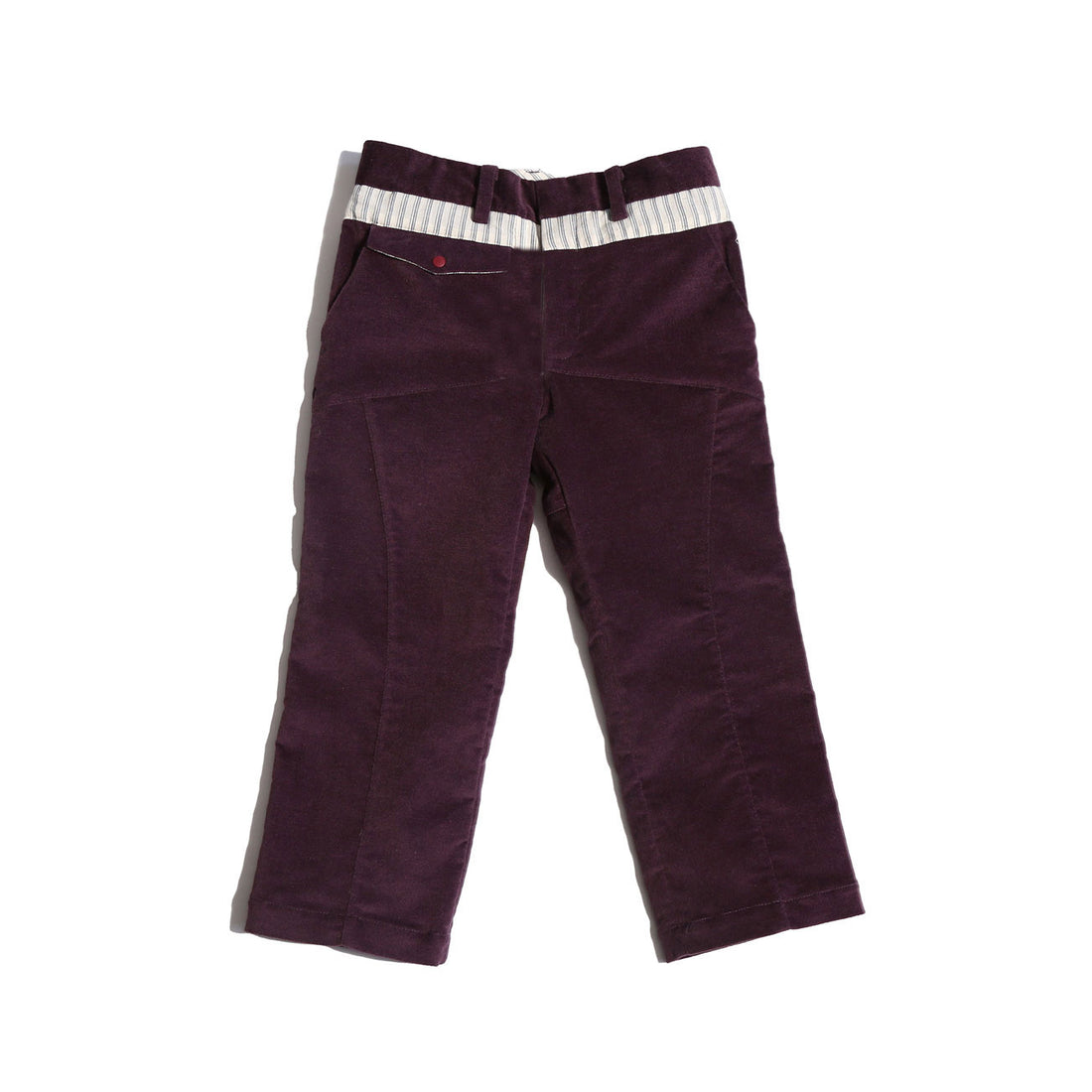 Tia Cibani Prune Mix Slim Fit Brenton Trousers
