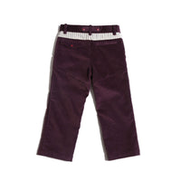 Tia Cibani Prune Mix Slim Fit Brenton Trousers