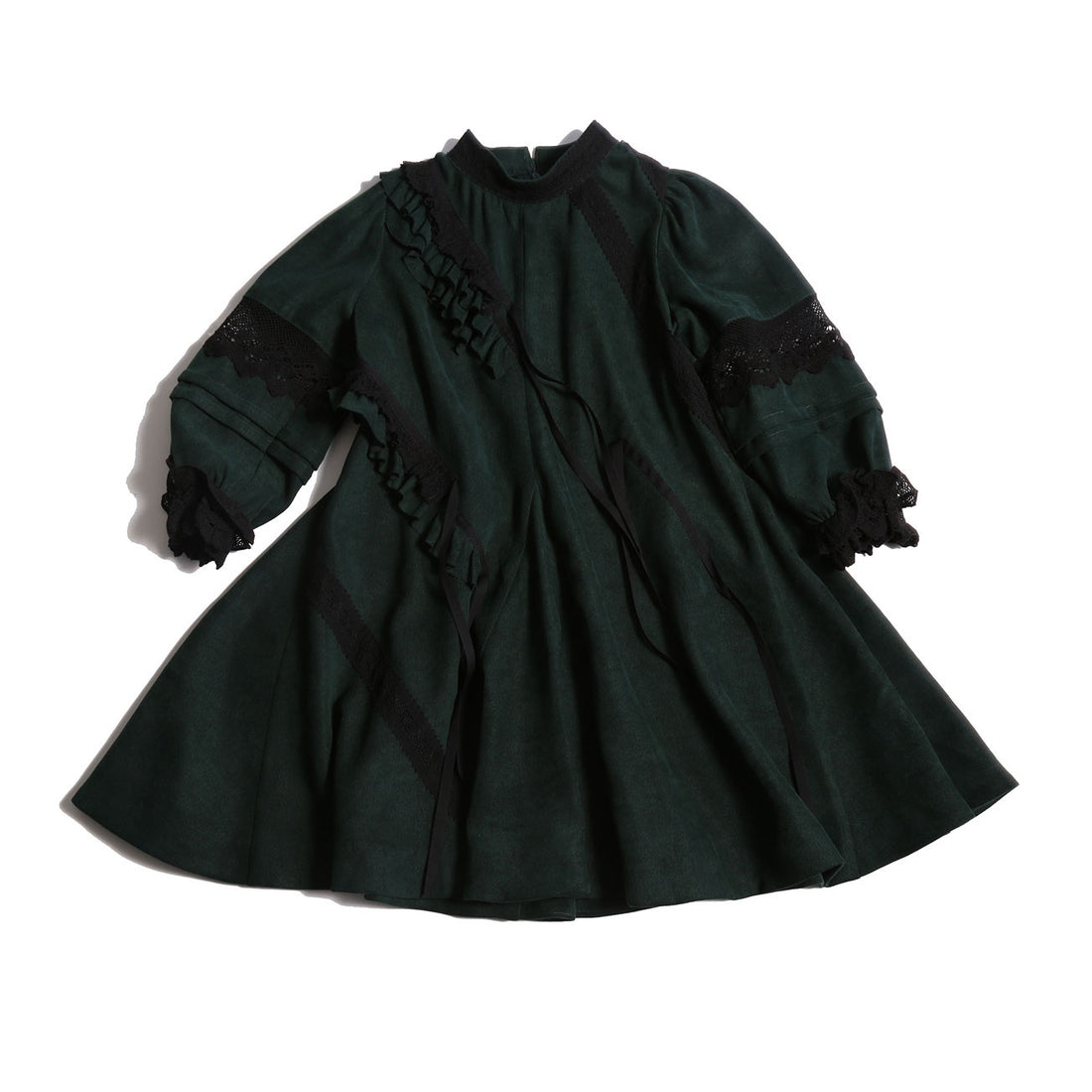 Tia Cibani Celtic Ruffled Party Brittany Dress
