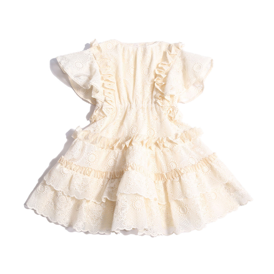 Tia Cibani Opal Butterfly Sleeve Gael Dress