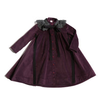 Tia Cibani Prune Aela Night  Shirt Dress