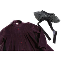 Tia Cibani Prune Aela Night  Shirt Dress