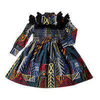 Tia Cibani Rainbow Gwenn Nightingale Dress