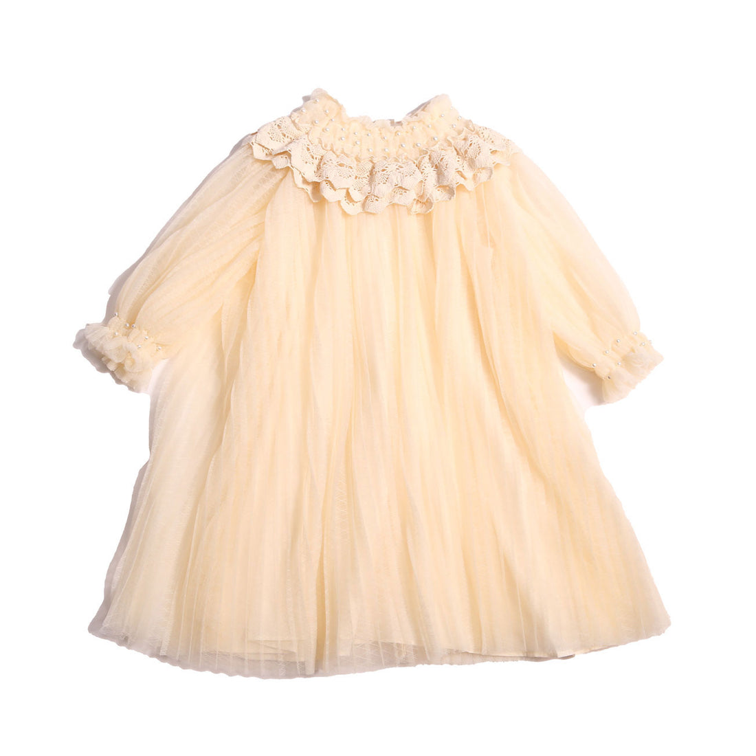 Tia Cibani Opal Crush Pleated Gael Dress