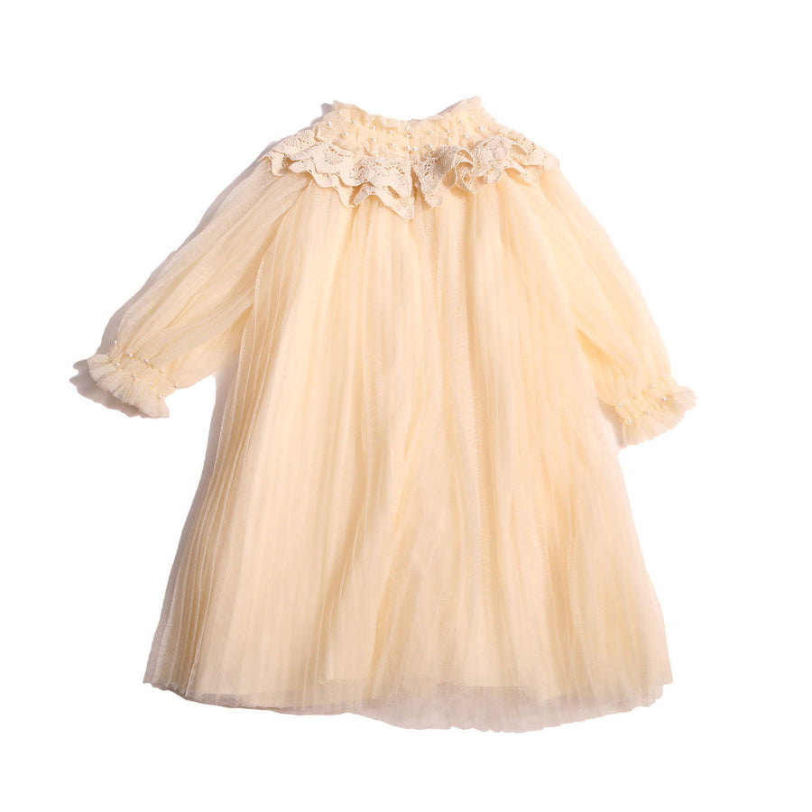 Tia Cibani Opal Crush Pleated Gael Dress