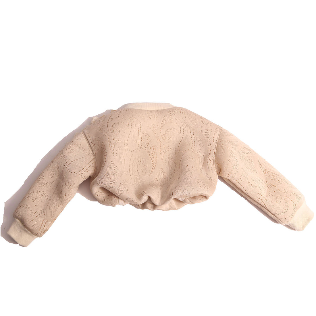 Tia Cibani Opal Ruffled Lace Gael Sweatshirt