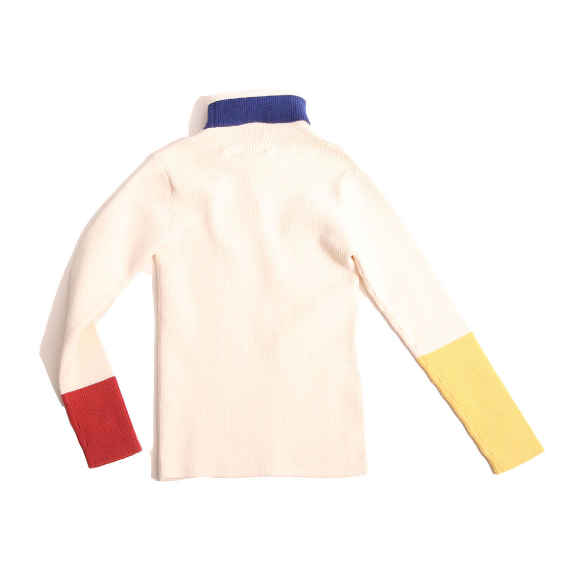 Tia Cibani Opal Mix Patchwork Turtleneck
