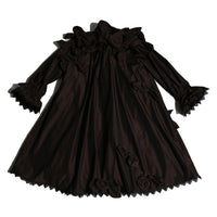 Tia Cibani Raisin Estrella Bow Embellished Frock