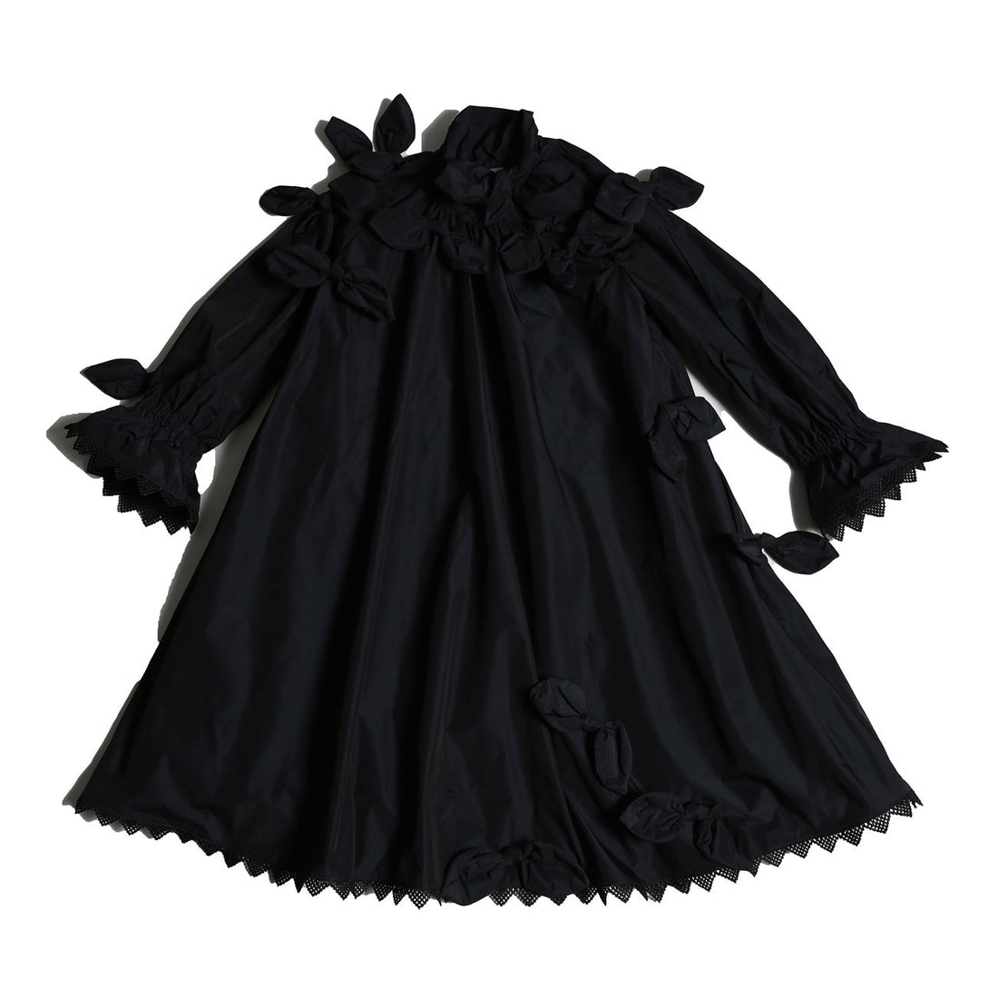 Tia Cibani Sapphire Estrella Bow Embellished Frock