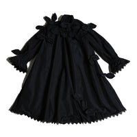 Tia Cibani Sapphire Estrella Bow Embellished Frock