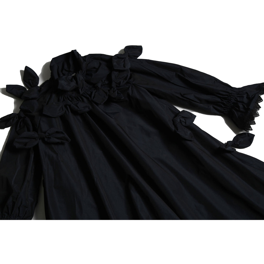 Tia Cibani Sapphire Estrella Bow Embellished Frock