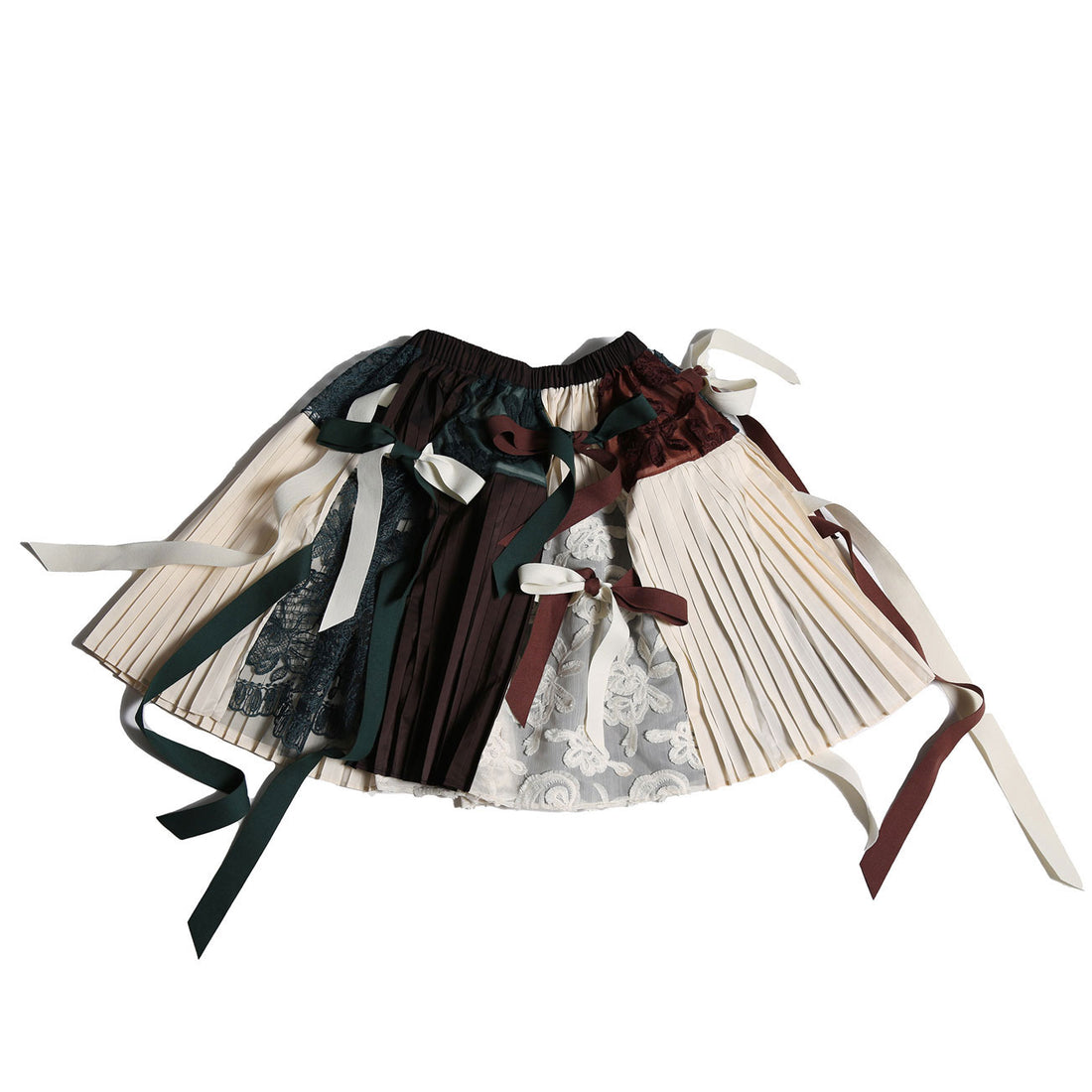 Tia Cibani Cactus Mix Amira Patchwork Bow Tie Skirt