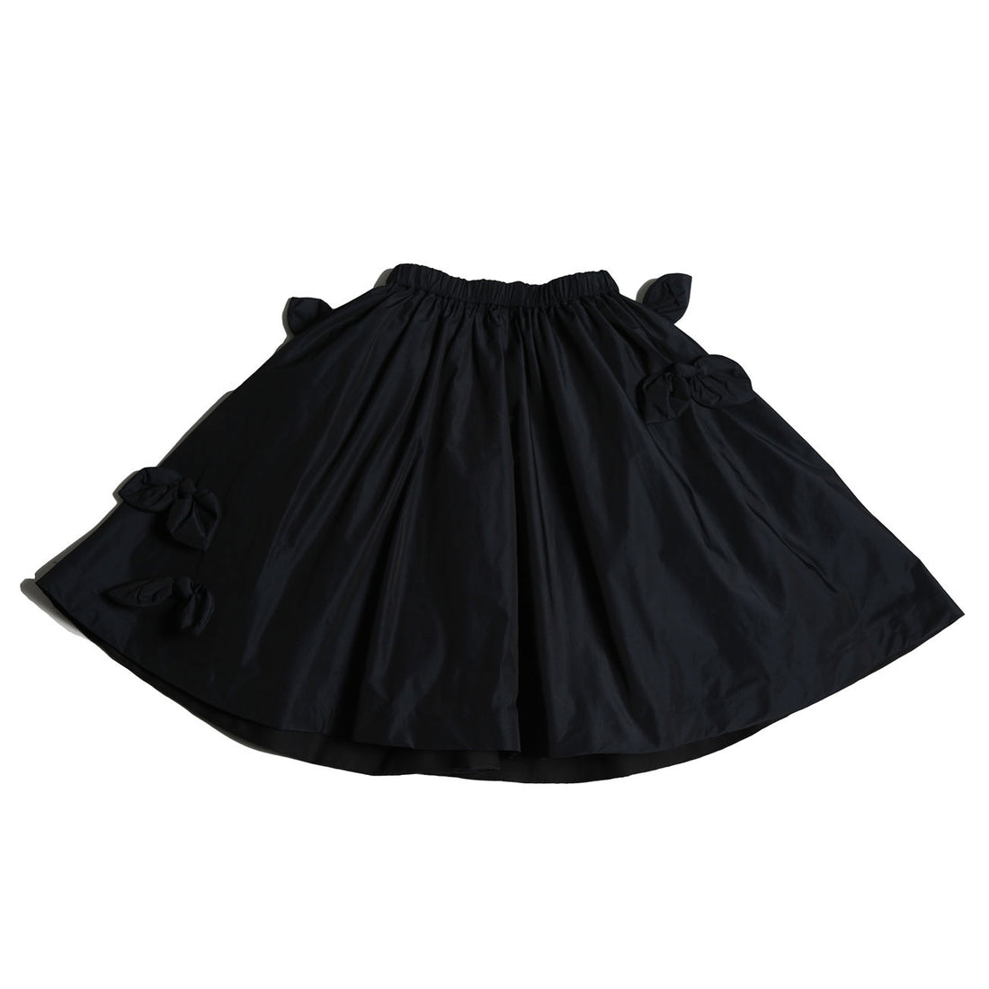 Tia Cibani Sapphire Estrella Bow Embellished Skirt