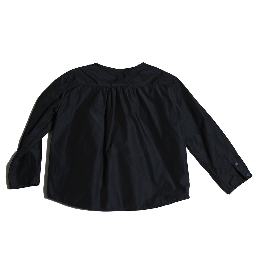 Tia Cibani Sapphire Estrella Draped Bow Blouse