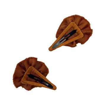Tia Cibani Copper Ribbon Flower Clip Set