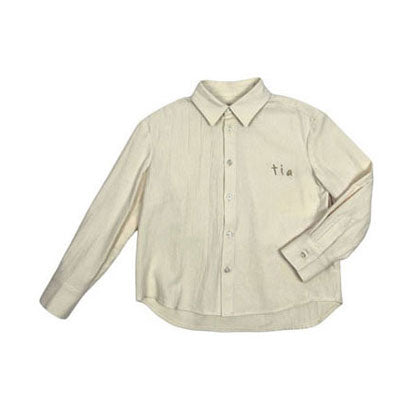 Tia Cibani Honey Oxford Flannel Shirt