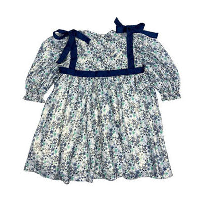 Tia Cibani Denim Luna Bib Dress