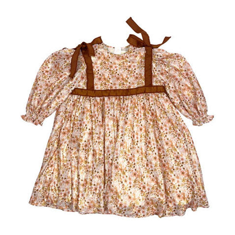 Tia Cibani Pomegranate Luna Bib Dress
